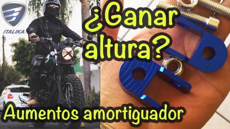 Gu&iacute;a para Instalar Amortiguadores en Motos de Forma Adecuada