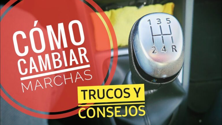 T&eacute;cnicas Efectivas de Cambio de Marchas en Autom&oacute;viles