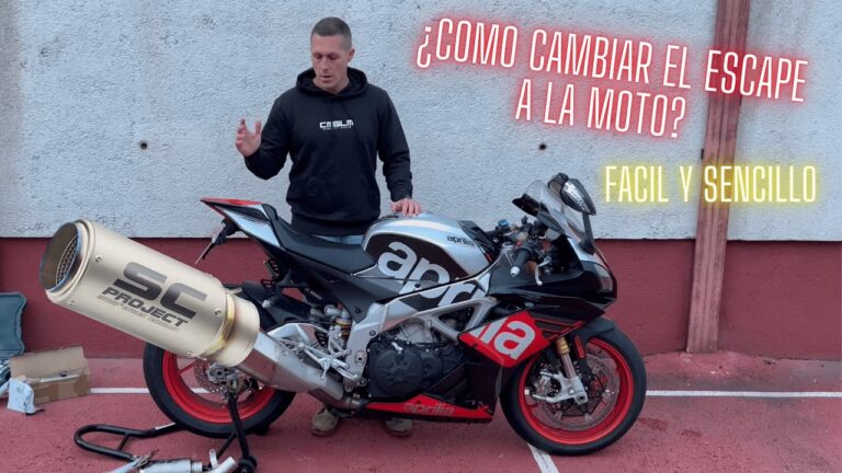 Gu&iacute;a Pr&aacute;ctica para Instalar Sistemas de Escape en Motos