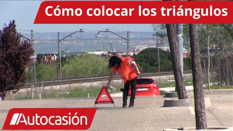 Gu&iacute;a pr&aacute;ctica para usar tri&aacute;ngulos de seguridad en carretera