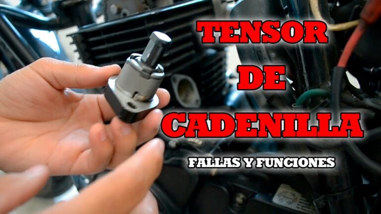 Soluciones a Problemas Comunes del Tensor de Cadena en Motos