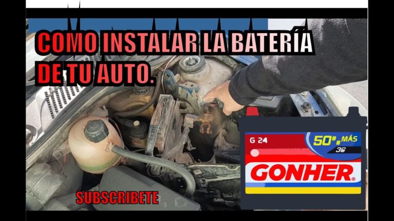 Gu&iacute;a R&aacute;pida para Instalar Bater&iacute;as de Coches de Manera Sencilla