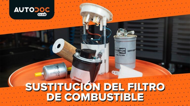 Gu&iacute;a de Instalaci&oacute;n de Filtros de Combustible en Coches