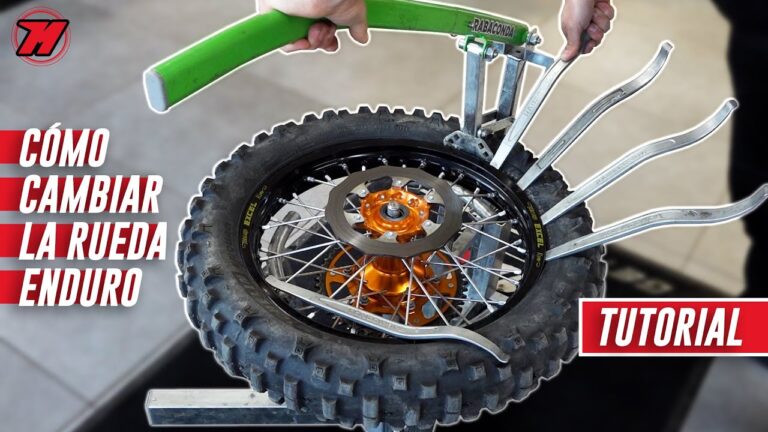 T&eacute;cnicas Efectivas de Desmontaje de Neum&aacute;ticos en Motocicletas