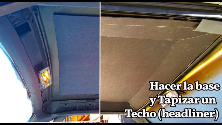 Tapizado de Techo Personalizado para Coches