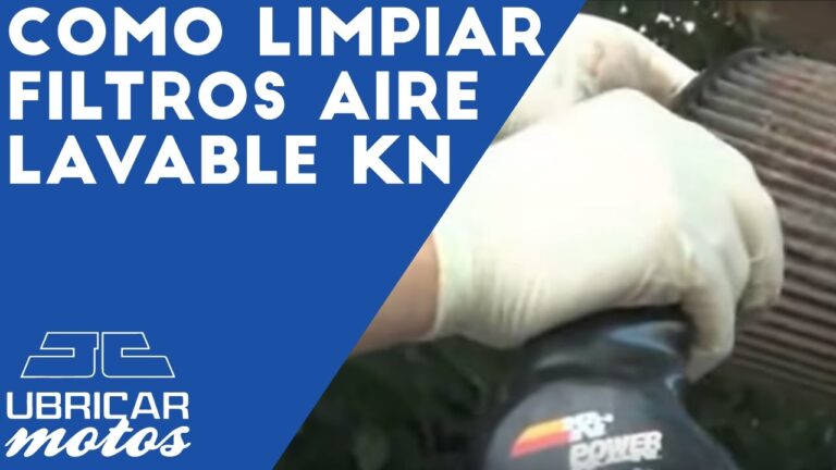 Cuida tu motor con filtros de aire lavables para motos