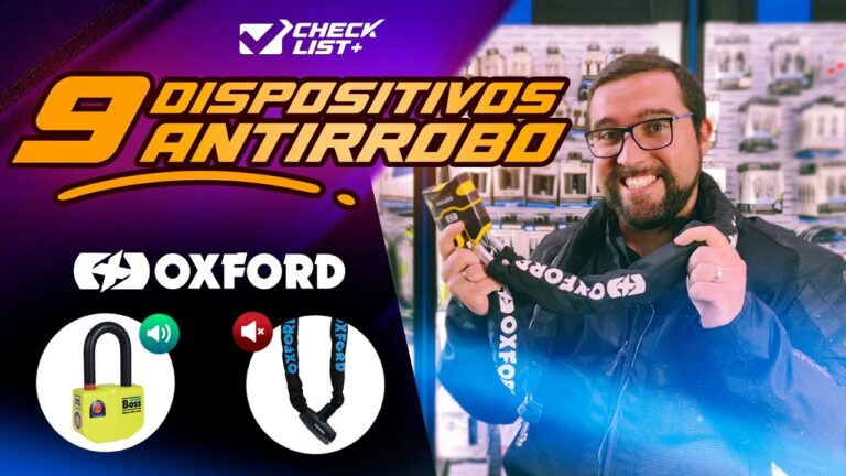 Equipo de Seguridad Compacto para Motos: Protecci&oacute;n Eficiente y Port&aacute;til