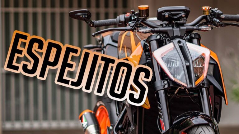 Detalles Est&eacute;ticos en Espejos Retrovisores de Motos