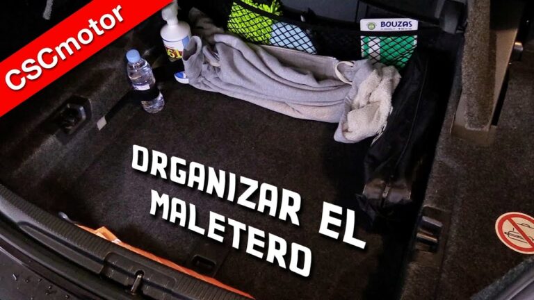 Consejos para Mantener el Maletero Ordenado con Accesorios