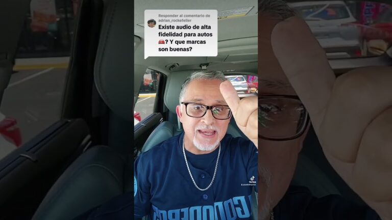 Sonido de Alta Fidelidad para Coches: Mejora tu Experiencia Auditiva