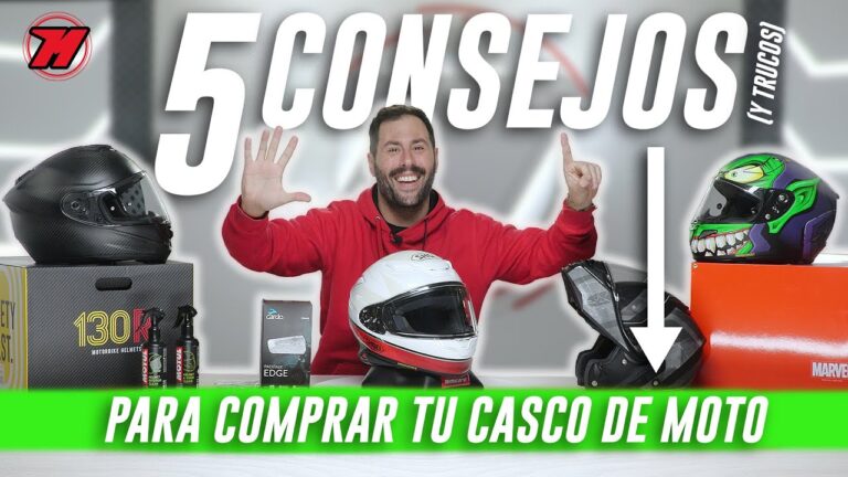 Gu&iacute;a para Elegir el Mejor Casco Integral para Motocicletas