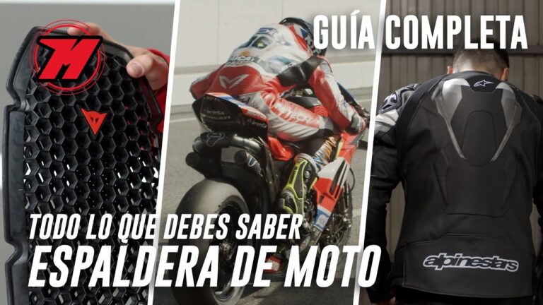 Gu&iacute;a Esencial para Elegir Protectores de Espalda para Motociclistas