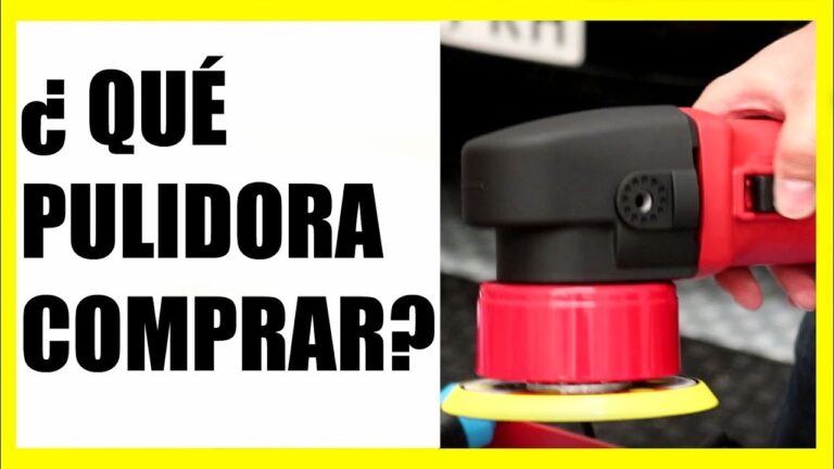Gu&iacute;a para Elegir la Mejor Pulidora de Pintura