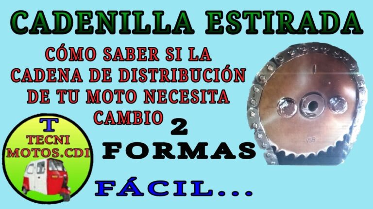 Funcionamiento de Cadenas de Distribuci&oacute;n en Motores de Motos