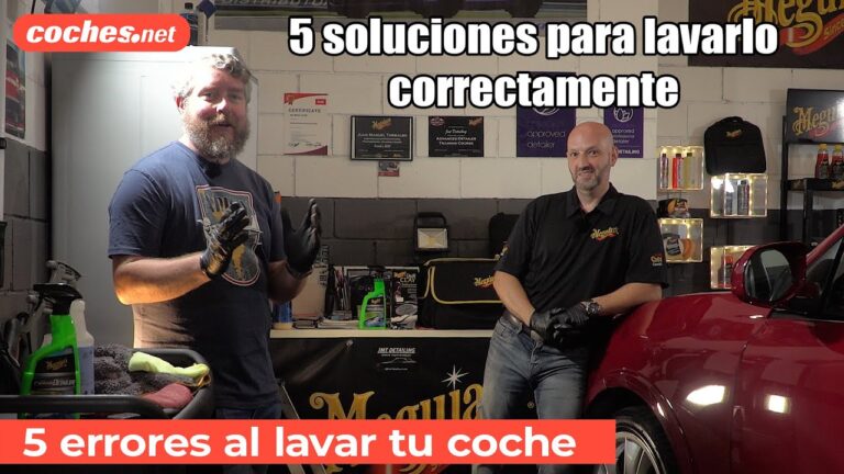 Lavado a Mano: La Clave para Cuidar tu Carrocer&iacute;a