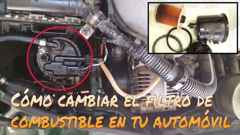 Gu&iacute;a pr&aacute;ctica para instalar filtros de combustible en tu coche