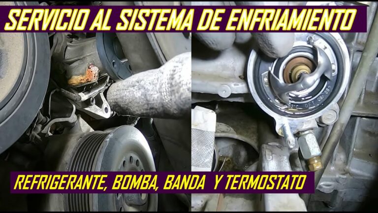 Mantenimiento Eficaz de la Bomba de Agua para la Refrigeraci&oacute;n del Motor