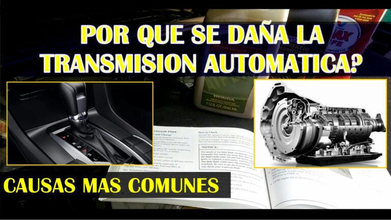 Errores Comunes al Reparar la Transmisión y Cómo Evitarlos