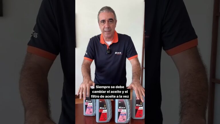 Cu&aacute;ndo Cambiar el Filtro de Aceite de Tu Moto