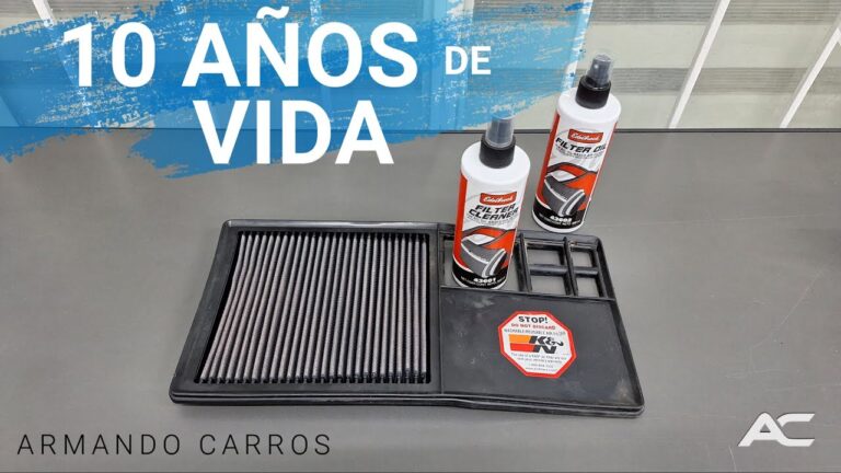 Protege tu motor con filtros de aire lavables