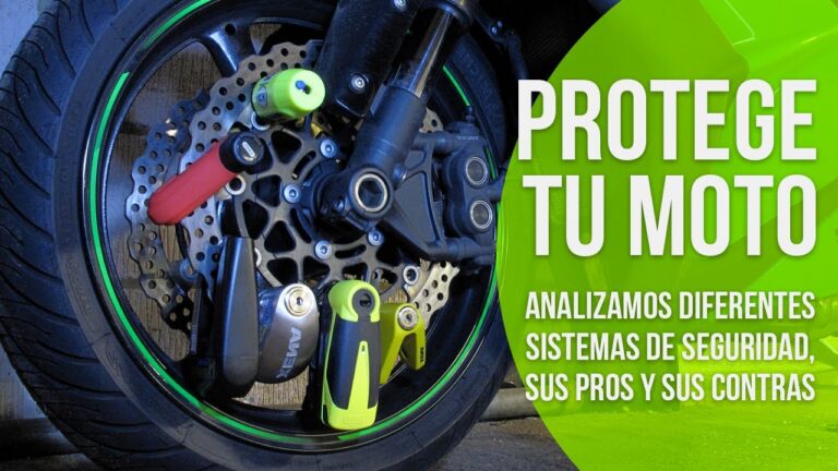 Mant&eacute;n tu moto segura con sistemas antirrobo efectivos