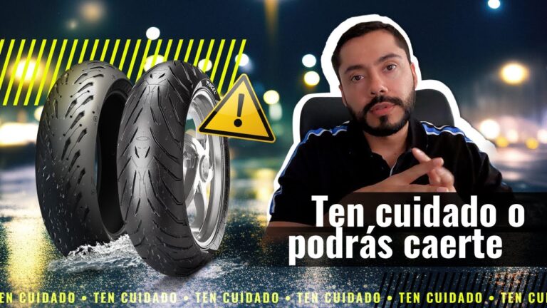 Seguridad en Motocicletas: Neum&aacute;ticos Efectivos para Lluvia
