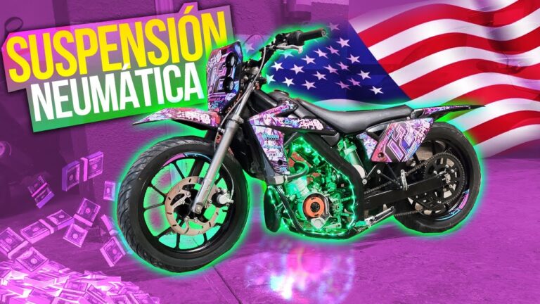 Innovaciones en la Suspensión de Motos con Aire Comprimido
