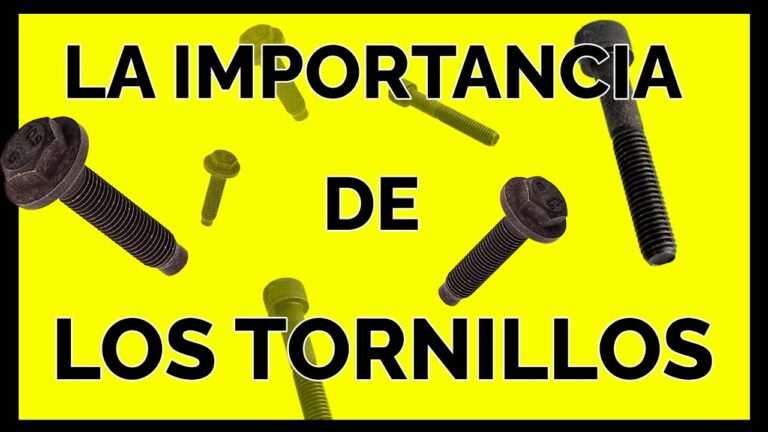 Piezas de Motor y Sujeci&oacute;n: Tornillos Especiales para un Rendimiento &Oacute;ptimo