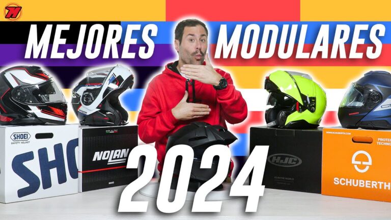 Ventajas de los cascos modulares para motociclistas