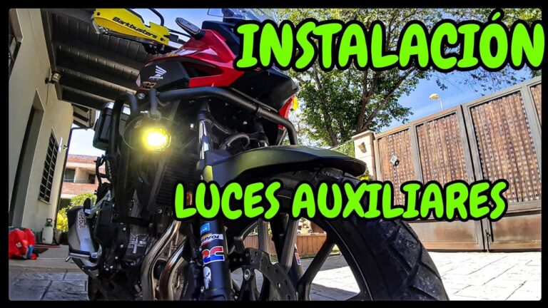 Gu&iacute;a para Instalar y Ajustar Focos Antiniebla en Motocicletas